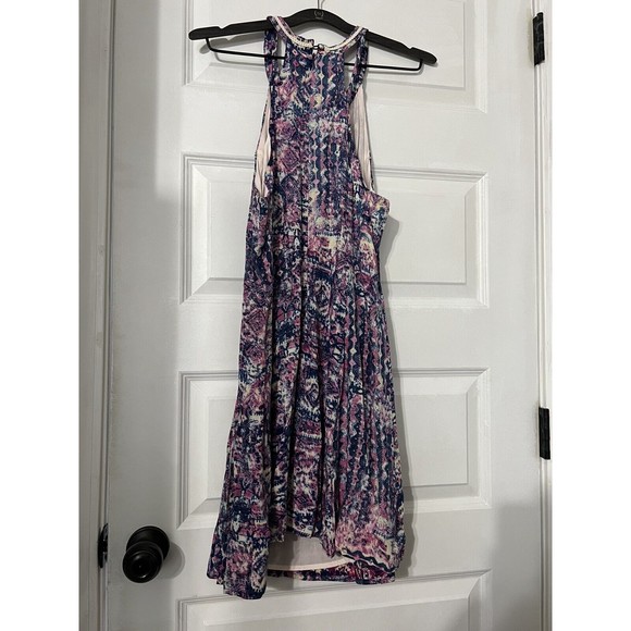 Miss Me Dress, Women's Size large , Blue Pink,‎ Short, Lined, Aztec, Sleeveless - Picture 6 of 6